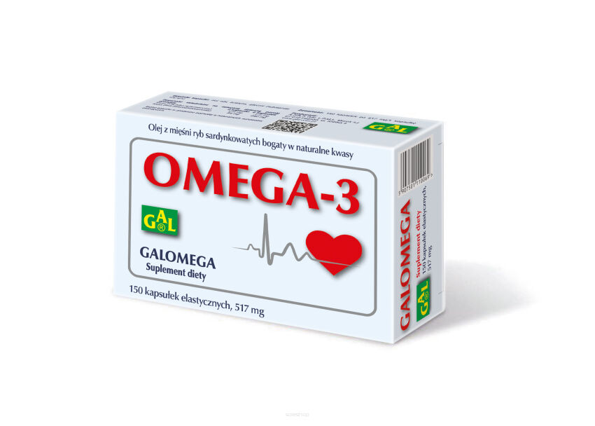 Galomega 517 mg 150 kaps.
