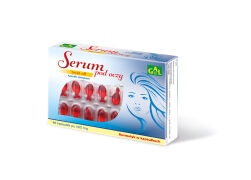 Serum pod oczy 500 mg 48 kaps. LEKKO USZKODZONE OPAKOWANIE