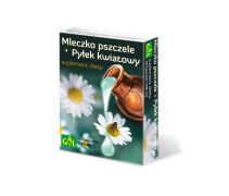 Mleczko pszczele + Pyłek kwiatowy 48 kaps.
